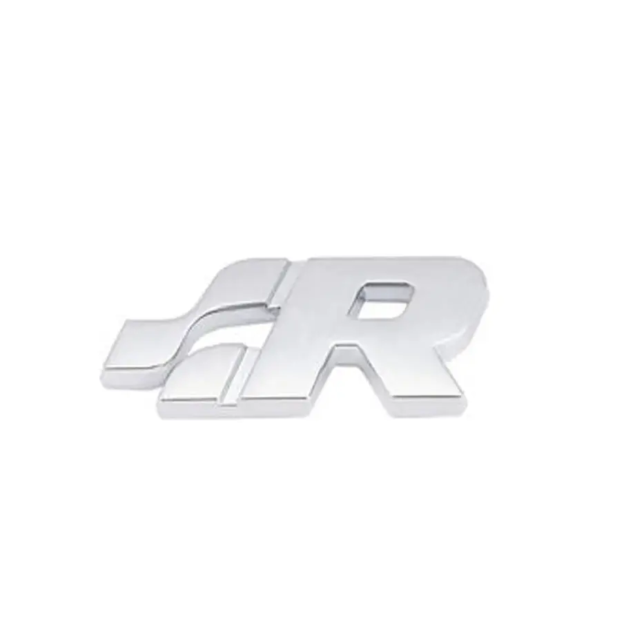 R Logo Stick-On Badge (Chrome) 1