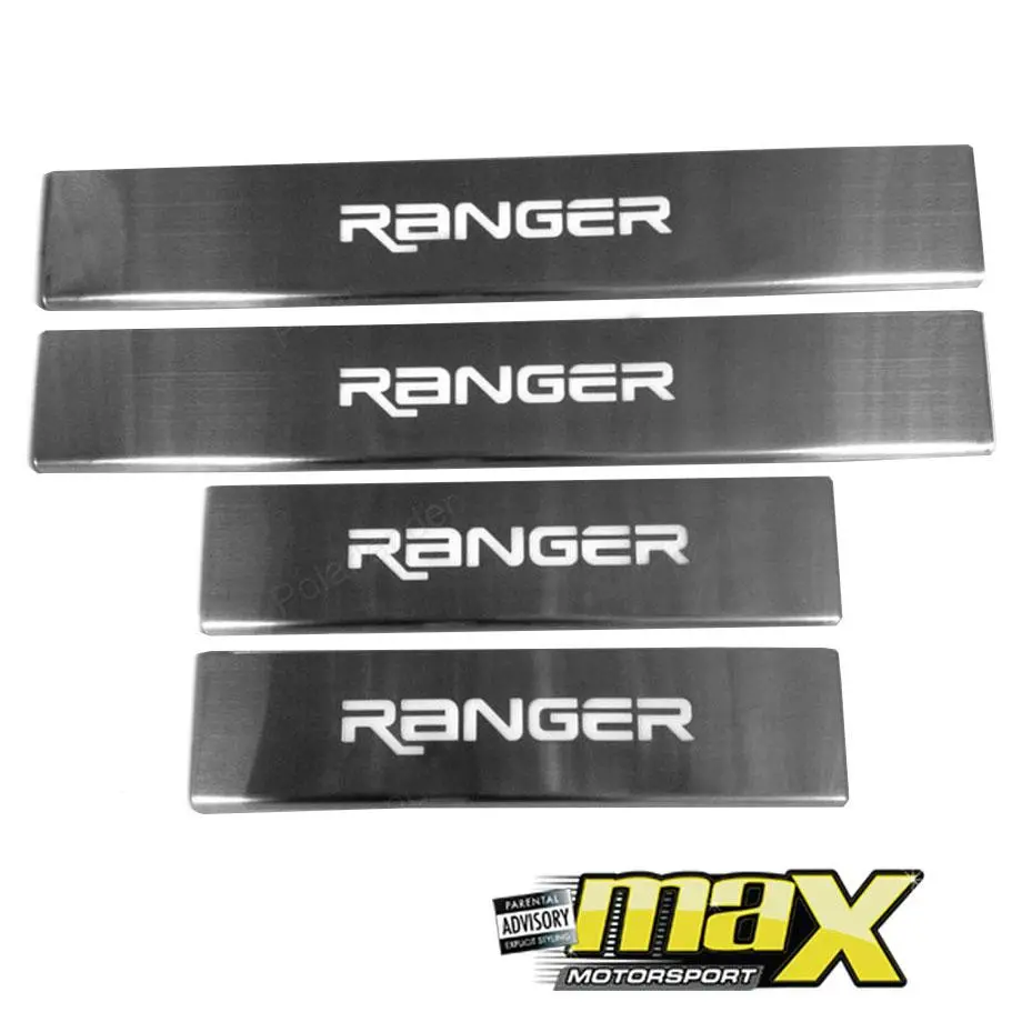 Ranger Light Up Aluminium Step Sill With Ranger Logo 1