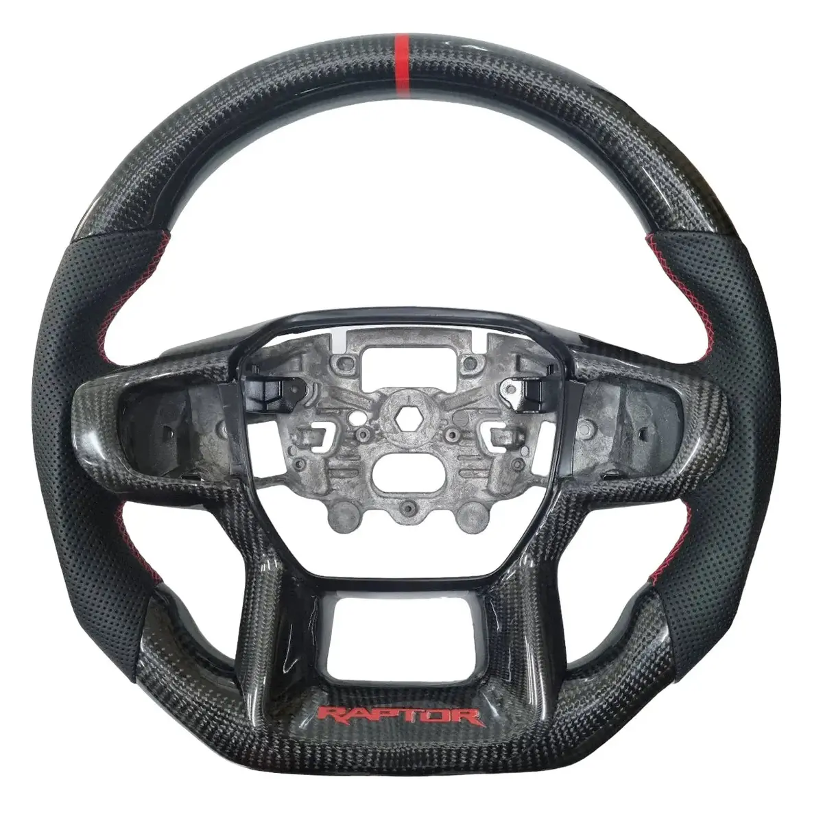 Ranger Next Gen Raptor (22-On) Genuine Carbon Fibre Steering Wheel 1