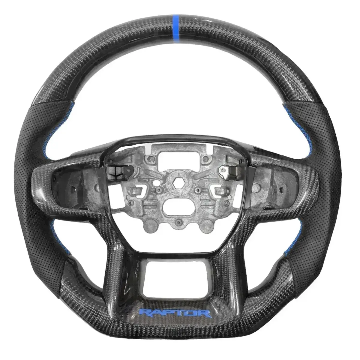 Ranger Next Gen Raptor (22-On) Genuine Carbon Fibre Steering Wheel 1