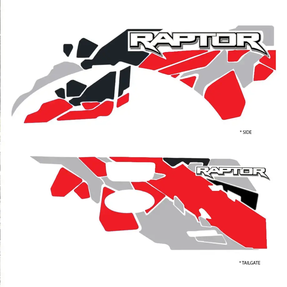 Suitable To Kit - Ranger Raptor Edition Sticker Kit 1
