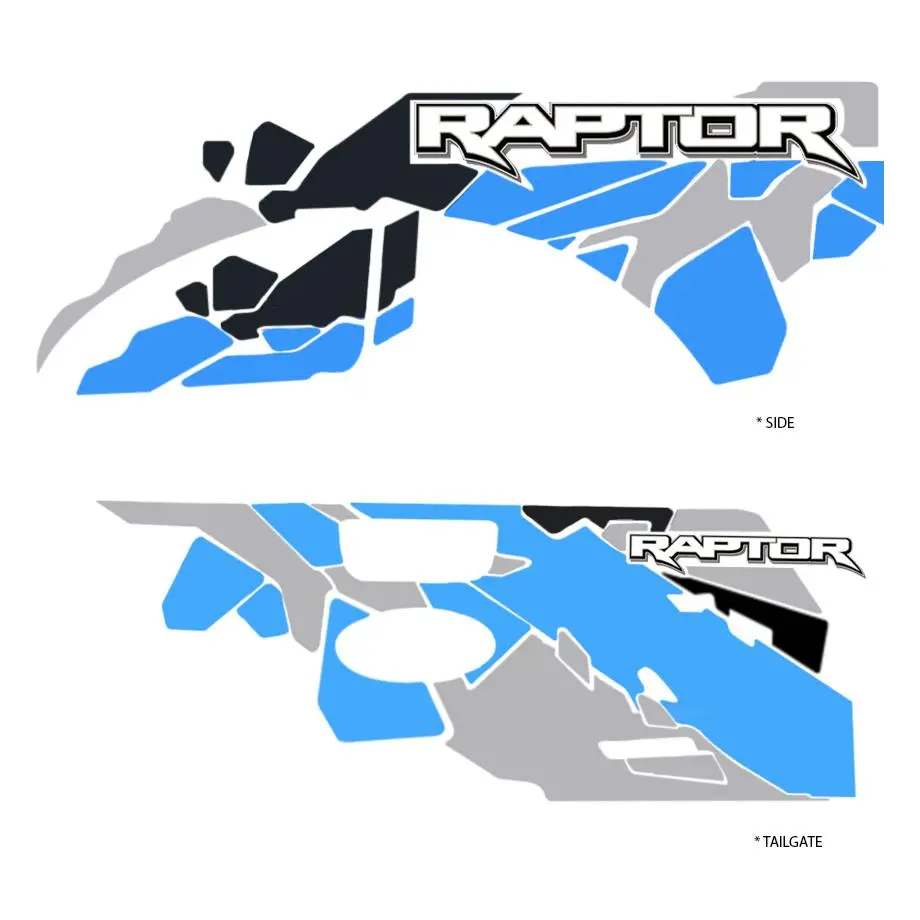 Suitable To Fit - Ranger Raptor Edition Sticker Kit 1