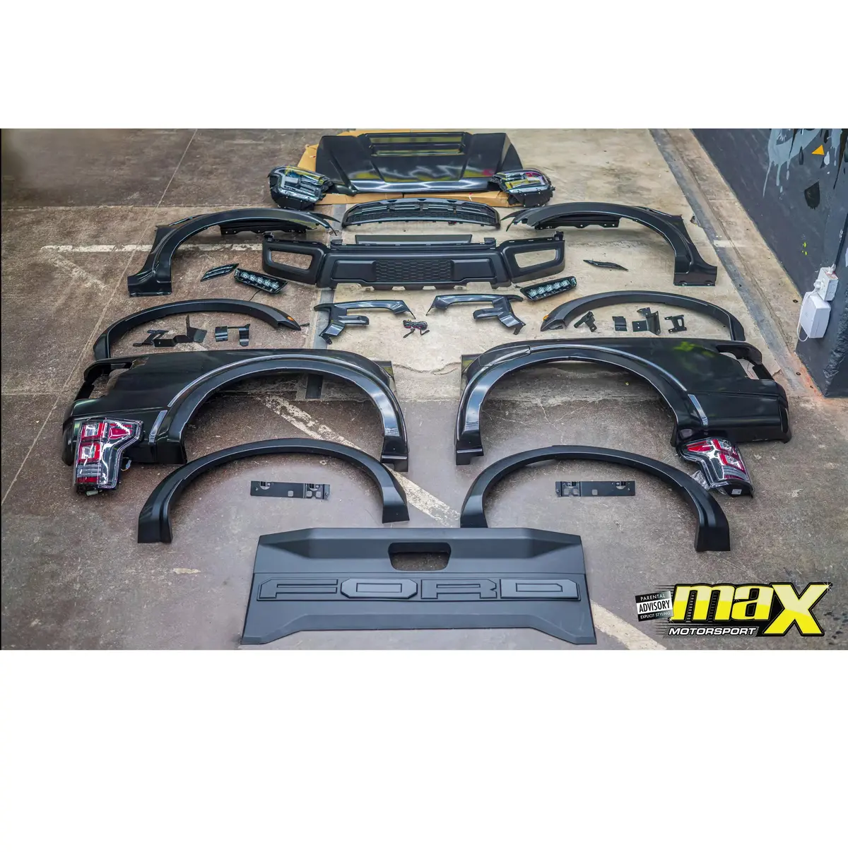 Ranger Raptor F150 Style Upgrade Conversion Body Kit  - To Fit Ranger T6 / T7 / T8 (12-21) Models 1
