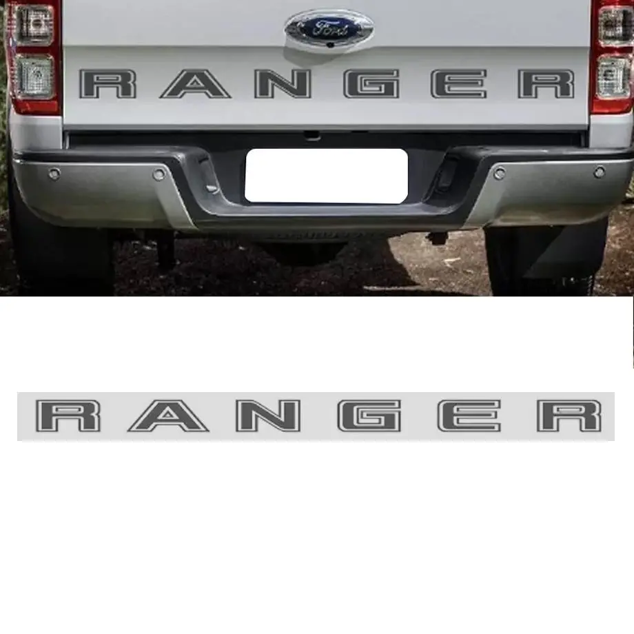Ranger Lettering Tailgate Sticker - Dark Grey 1