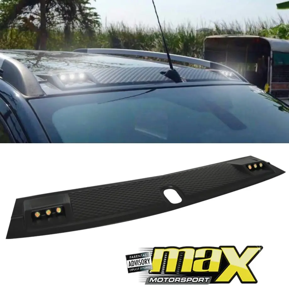 Ranger T6 / T7 (12-On) Led Roof Spoiler (Matte Black) 1