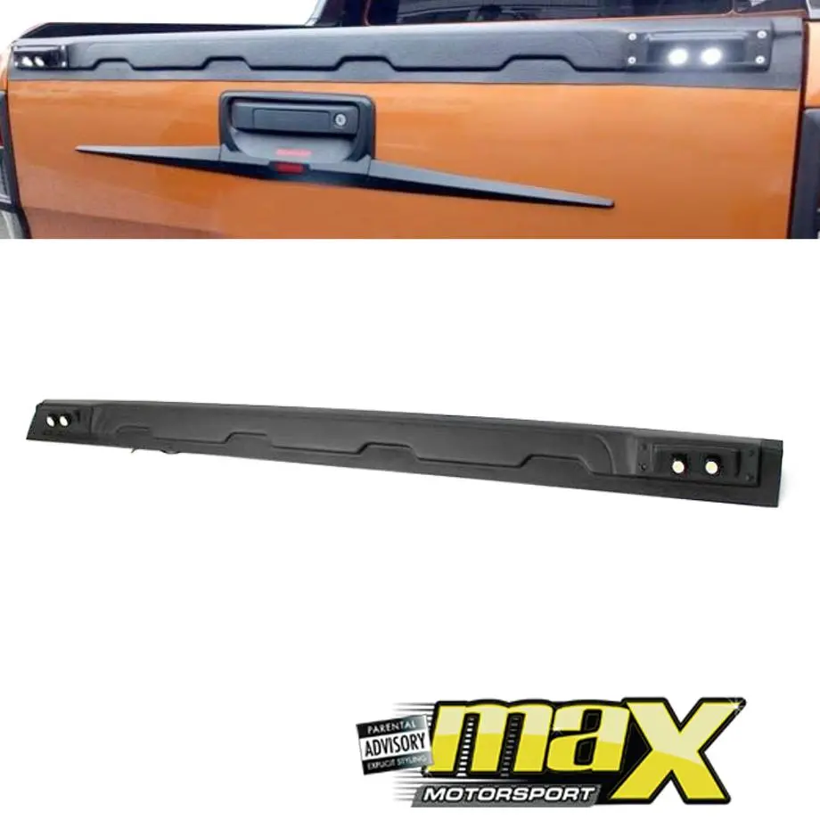 Suitable To Fit - Ranger T6/T7 (12-On) Led Tailgate Trim Spoiler 1