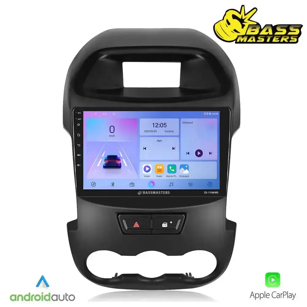 Ranger T6 (12-15) - 9 Inch Bass Masters Android Entertainment & Gps System 1
