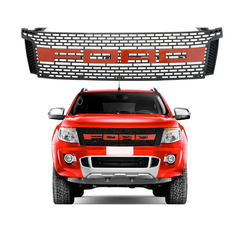 Suitable To Fit - Ranger T6 (12-15) Raptor Style Mesh Grille 3