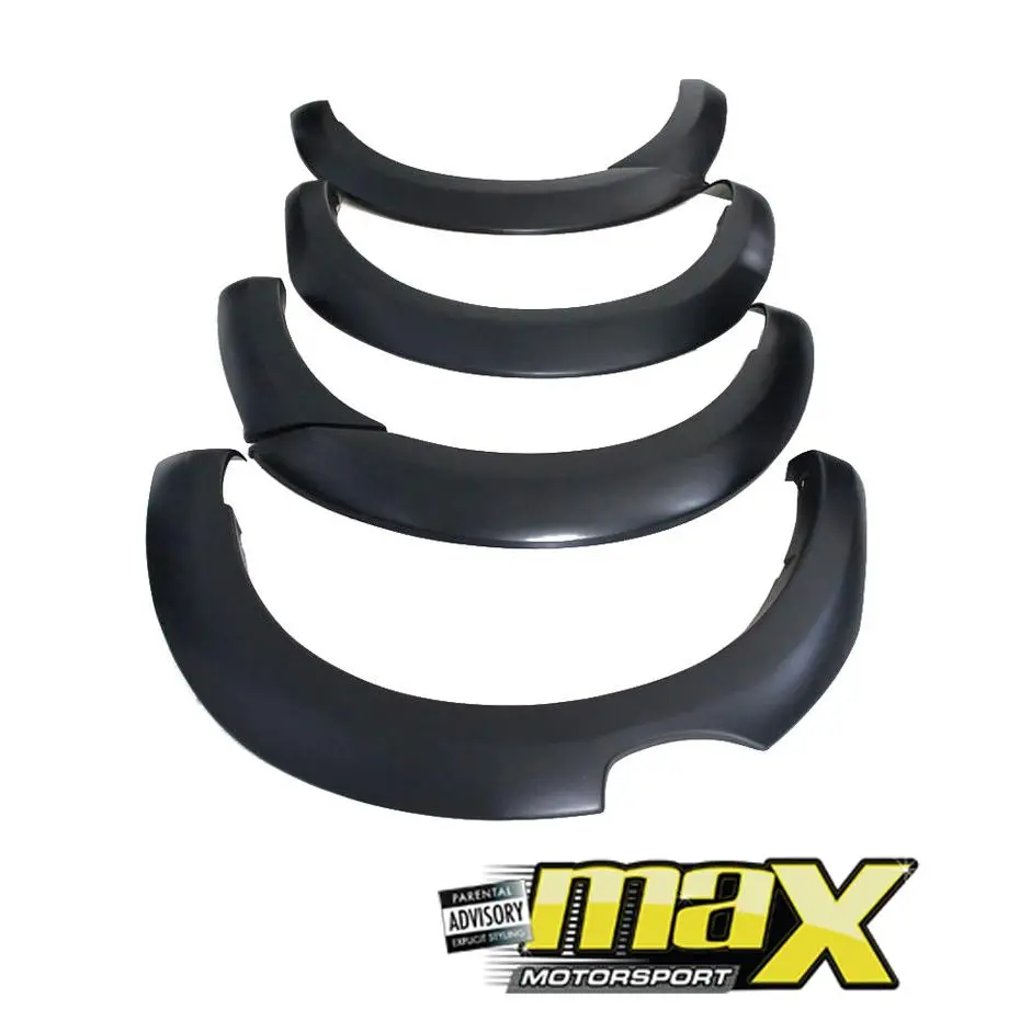 Suitable To Fit Ranger T6 (12-15) Smooth Matte Black Plastic Wheel Arch Kit (6 Inch) 2