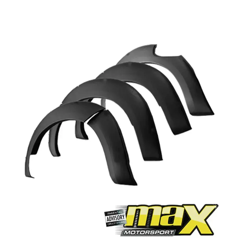 Suitable To Fit - Ranger T6 (12-15) Smooth Plastic Side Wheel Arch Kit (9-Inch) 1