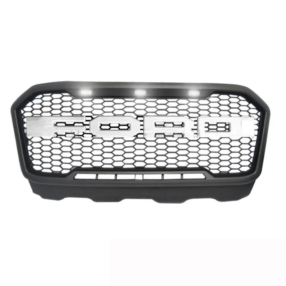 Suitable To Fit Ranger T7 (16-19) F150 Stealth Edition Upgrade Grille With Led 3