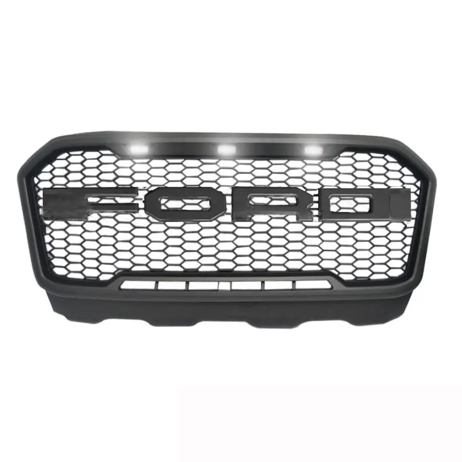 Suitable To Fit Ranger T7 (16-19) F150 Stealth Edition Upgrade Grille With Led 3