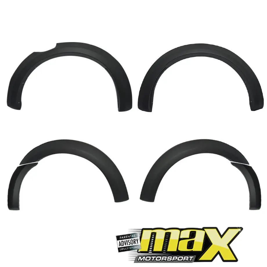 Suitable To Fit Ranger T7 (16-19) Matte Black 6 Inch Plastic Wheel Arches 1