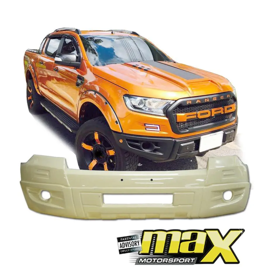 Suitable To Fit Ranger T7 (16-On) Raptor Plastic Front Bumper Add On Inc. Drl Led 1