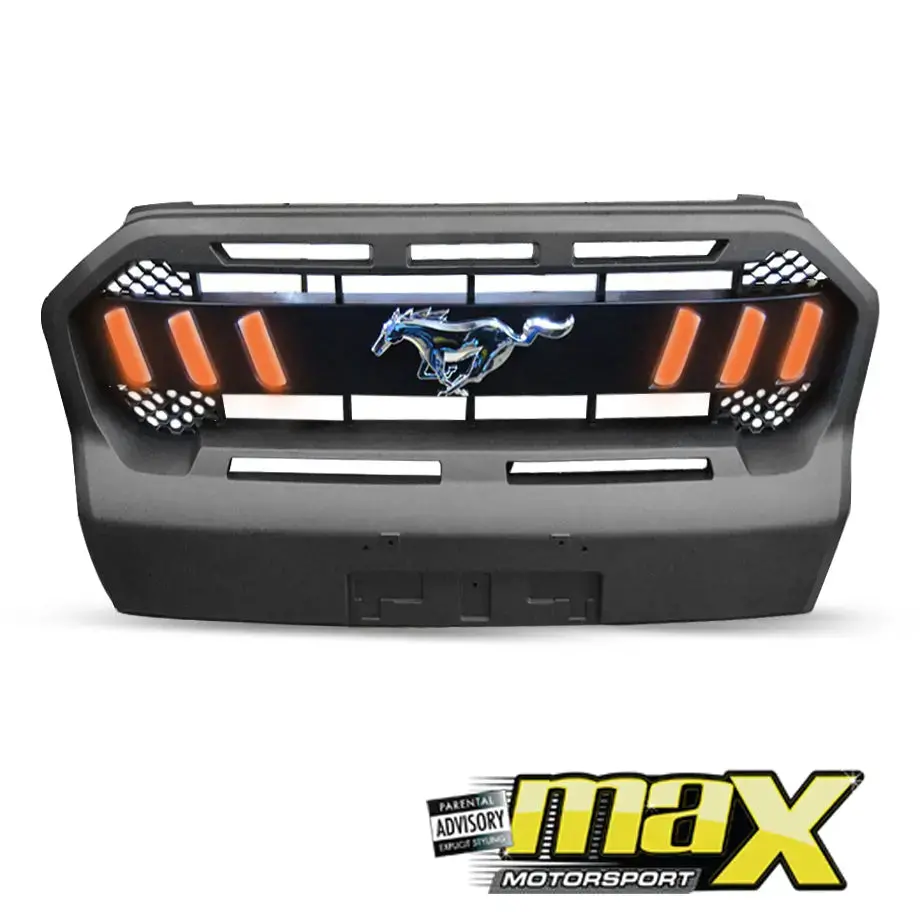 Ranger T8 (19-On) Drl Dual Function Mustang Style Grille 2
