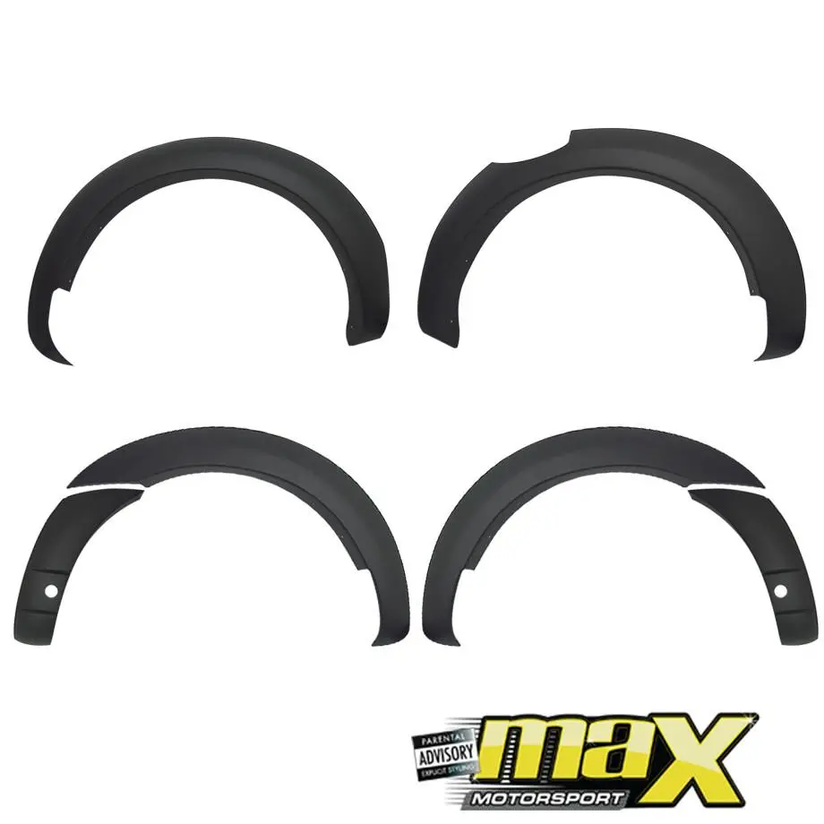 Suitable To Fit Ranger T8 (19-On) Wildrak Style Matte Black Plastic Smooth Wheel Arch (3-Inch) 1