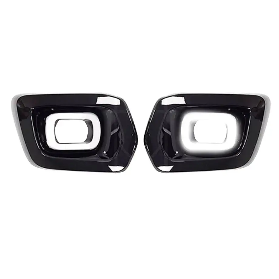 Suitable To Fit Ranger T8 (19-On) Wildtrak Dual Function Angel Eye Fog Light Surround 1