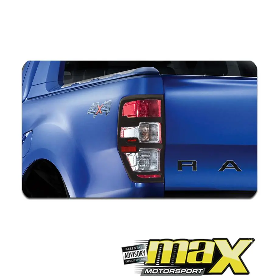 Ranger Taillight Covers With Ranger Logo & Reflector (2015-On) 2