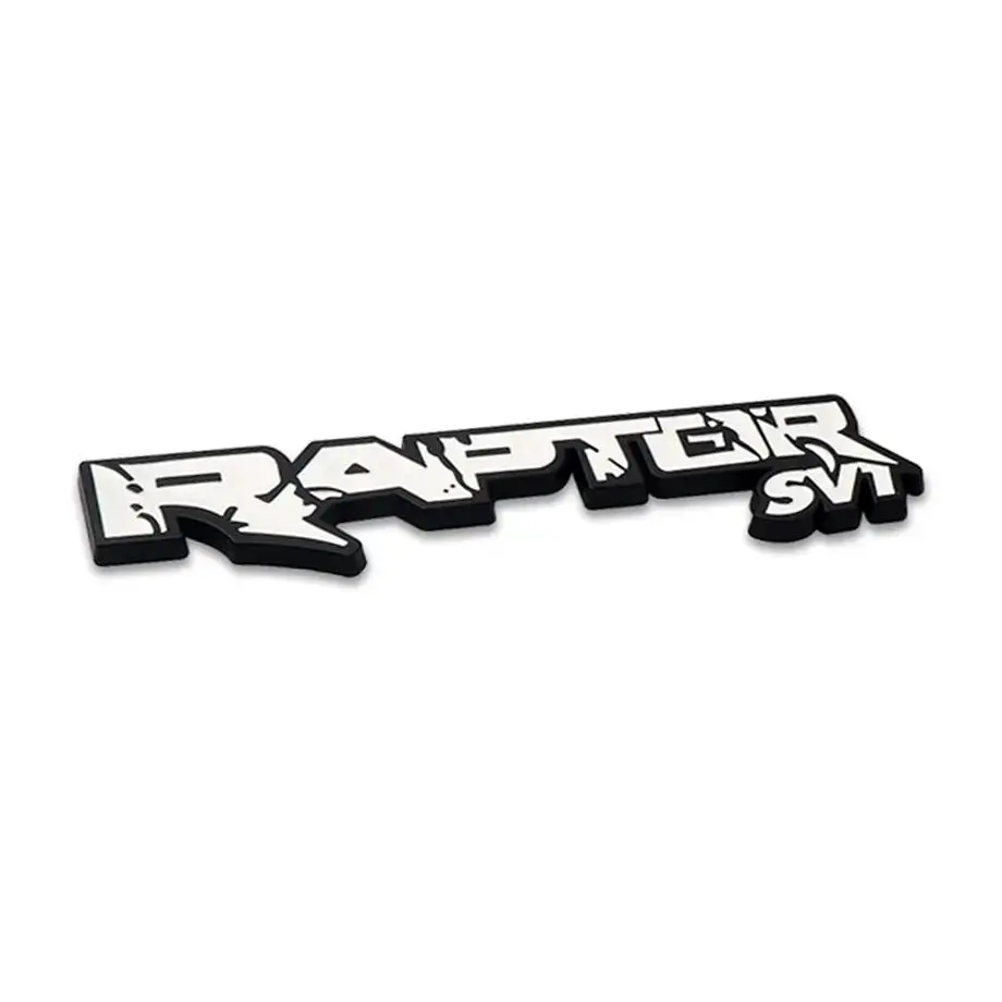 Raptor Svt Metal Badge - Black & White 1