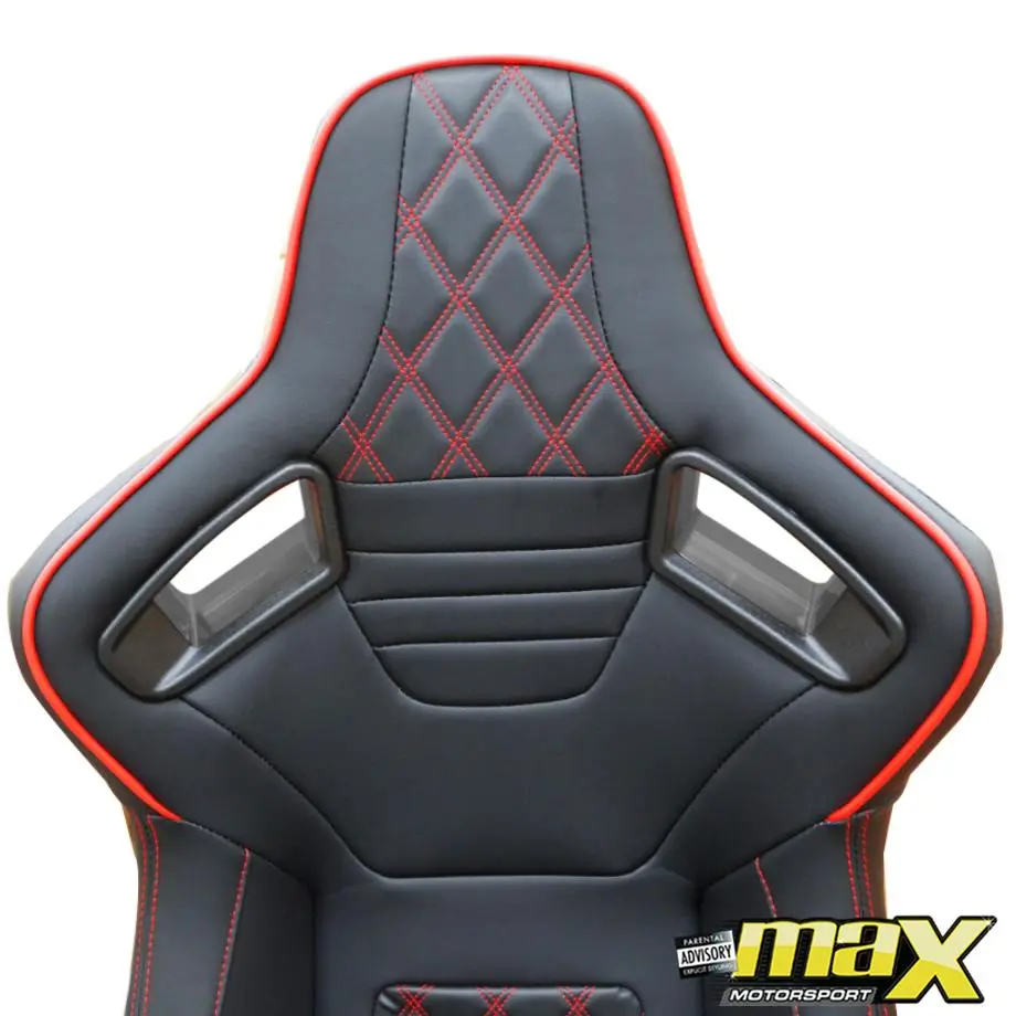 Reclinable Racing Seats Pvc (Pair 2