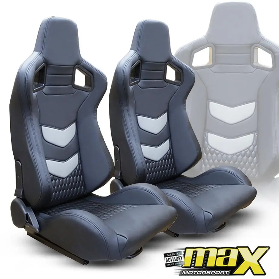 Reclinable Racing Seats Pvc (Pair) 1