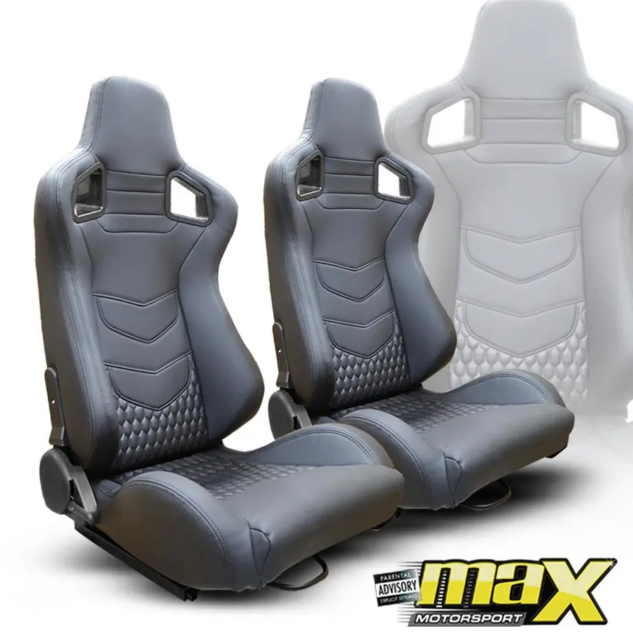 Reclinable Racing Seats Pvc (Pair) 1