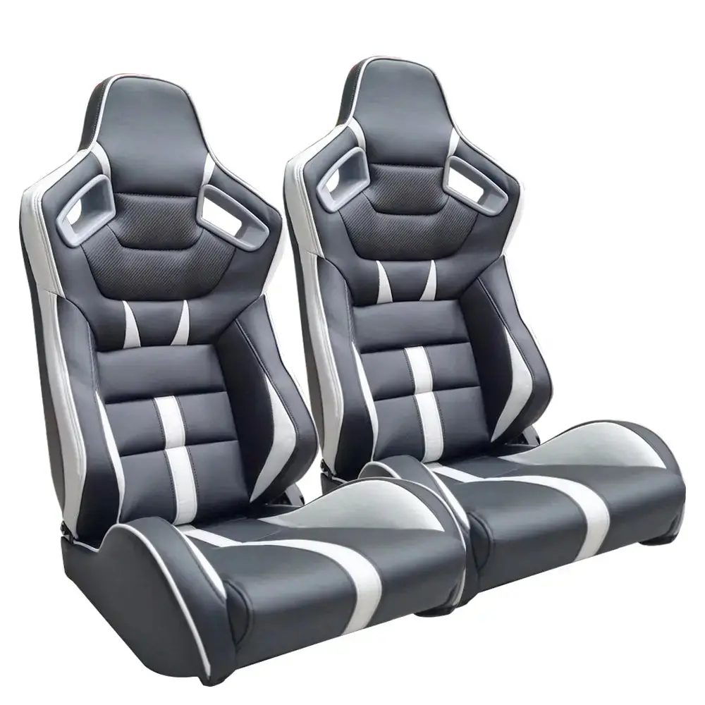 Reclinable Racing Seats Pvc (Pair) 1