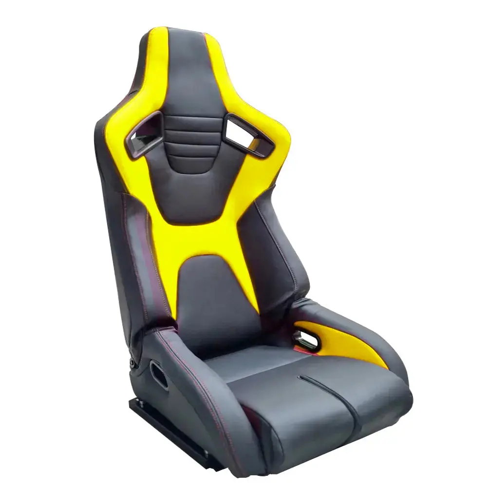 Reclinable Wingback Racing Seats Pvc (Pair) 2