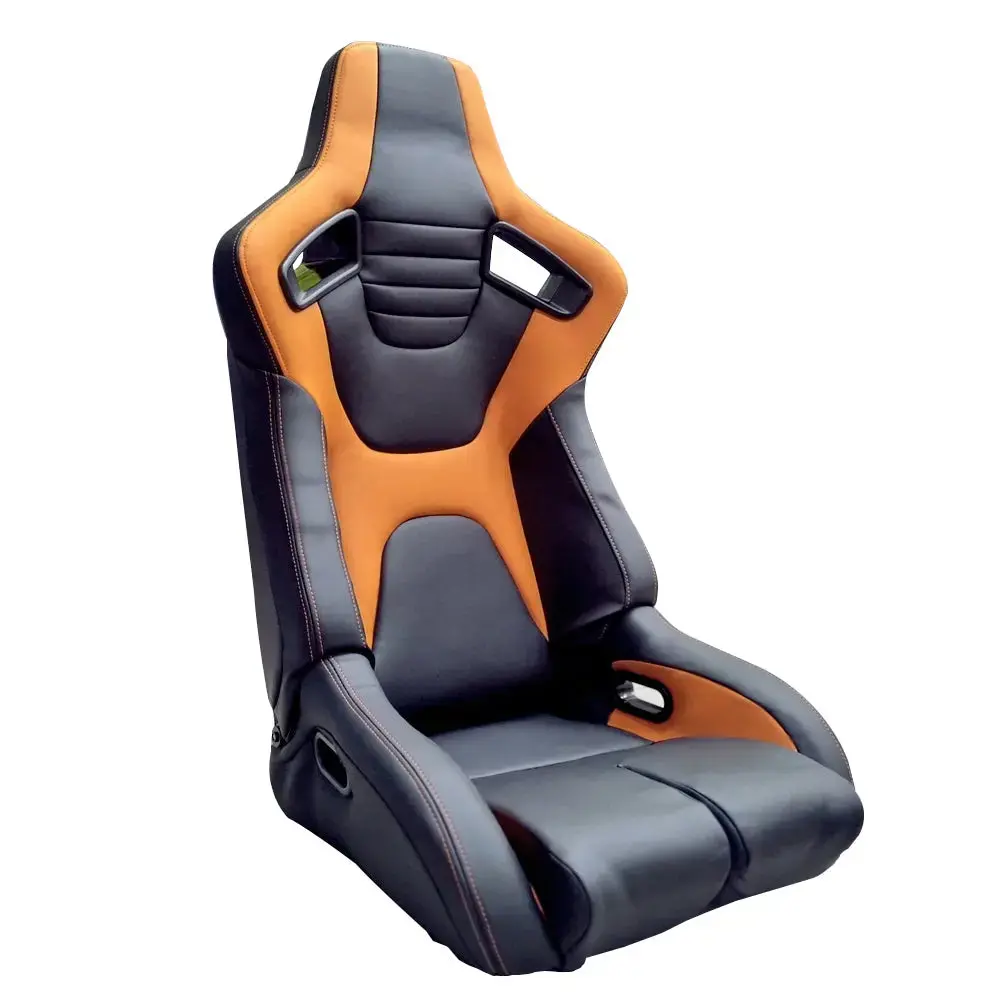 Reclinable Wingback Racing Seats Pvc (Pair) 2