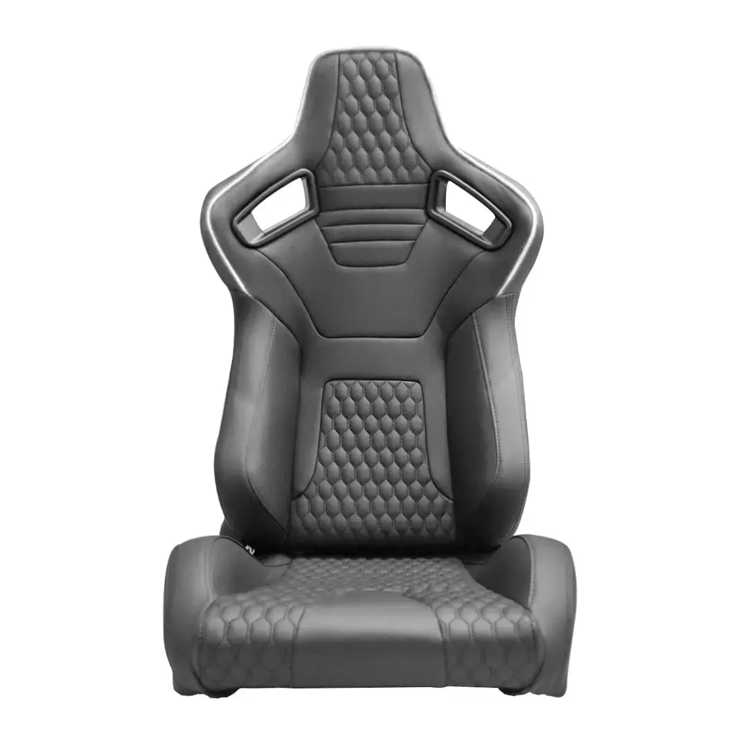 Reclinable Wingback Racing Seats Pvc (Pair) 2