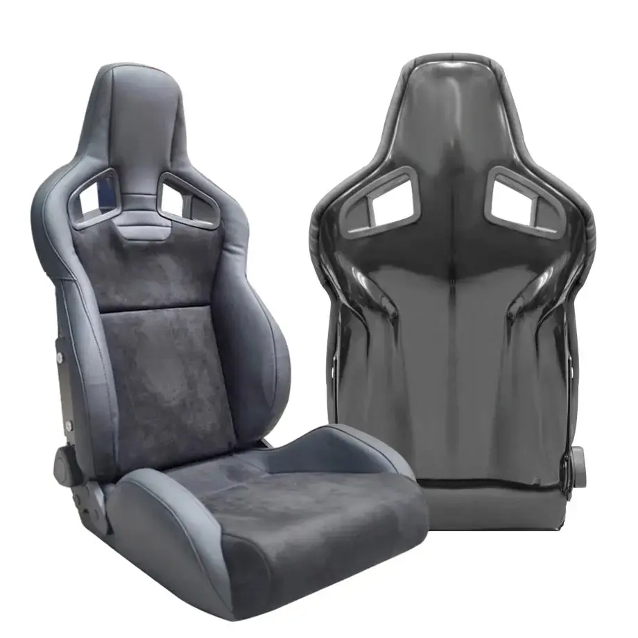 Premium Quality Wingback Race Seats - Fibreglass Re-Inforced (Pair) 1