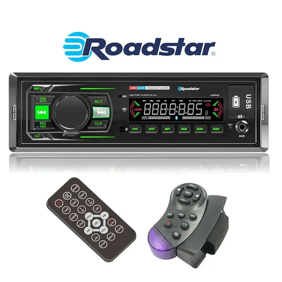 Roadstar Rs-2211 Mp3 Media Player With Usb & Bluetooth 1