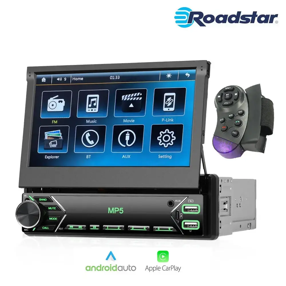 Roadstar Mx3834 - 7 Inch Multimedia Manual In-Dash System 1