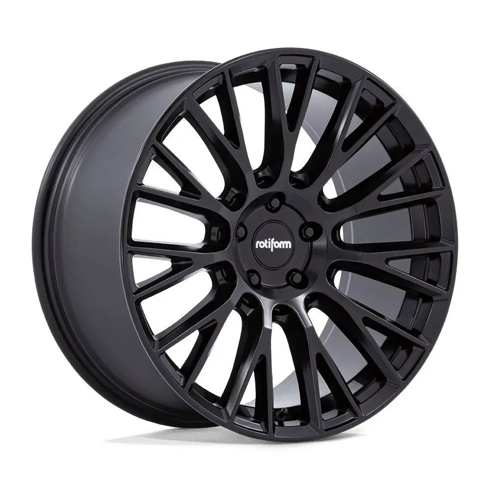19" Rotiform Lse Satin Black Wheel 1