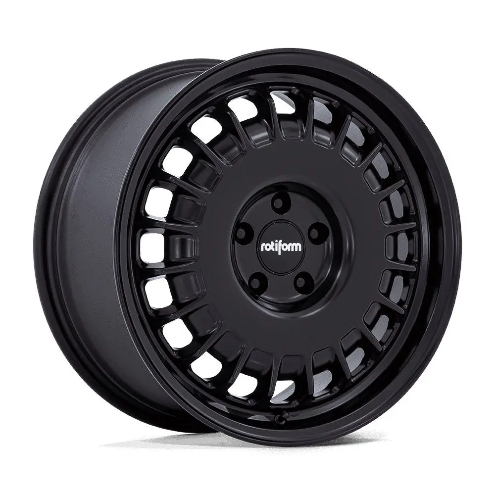 18" Rotiform Pmf Matte Black Wheel 1