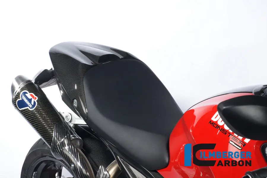 Pillion Seat Cover Carbon 2