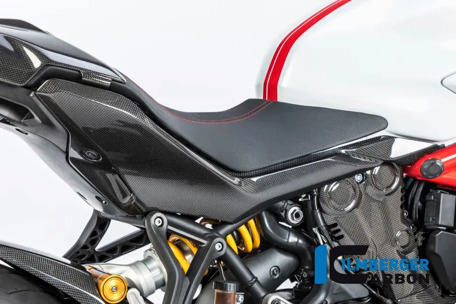 Underseat Side Panel Right Glosscarbon - Ducati Supersport 939 1