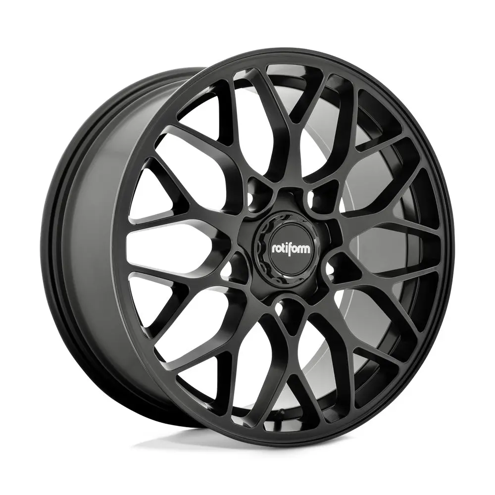 19" Rotiform Sgn Matte Black Wheel 1