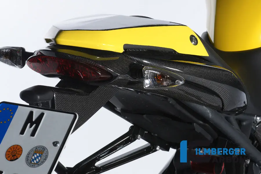 Pillion Seat Cover Carbon 1