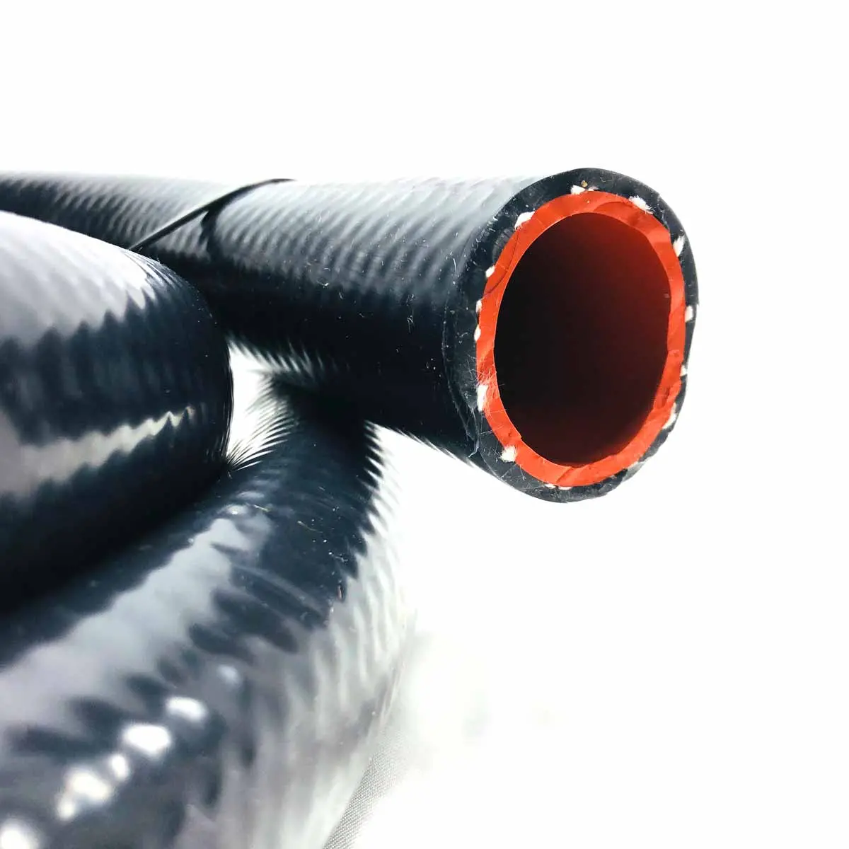 Black Silicone Breather Hose 1