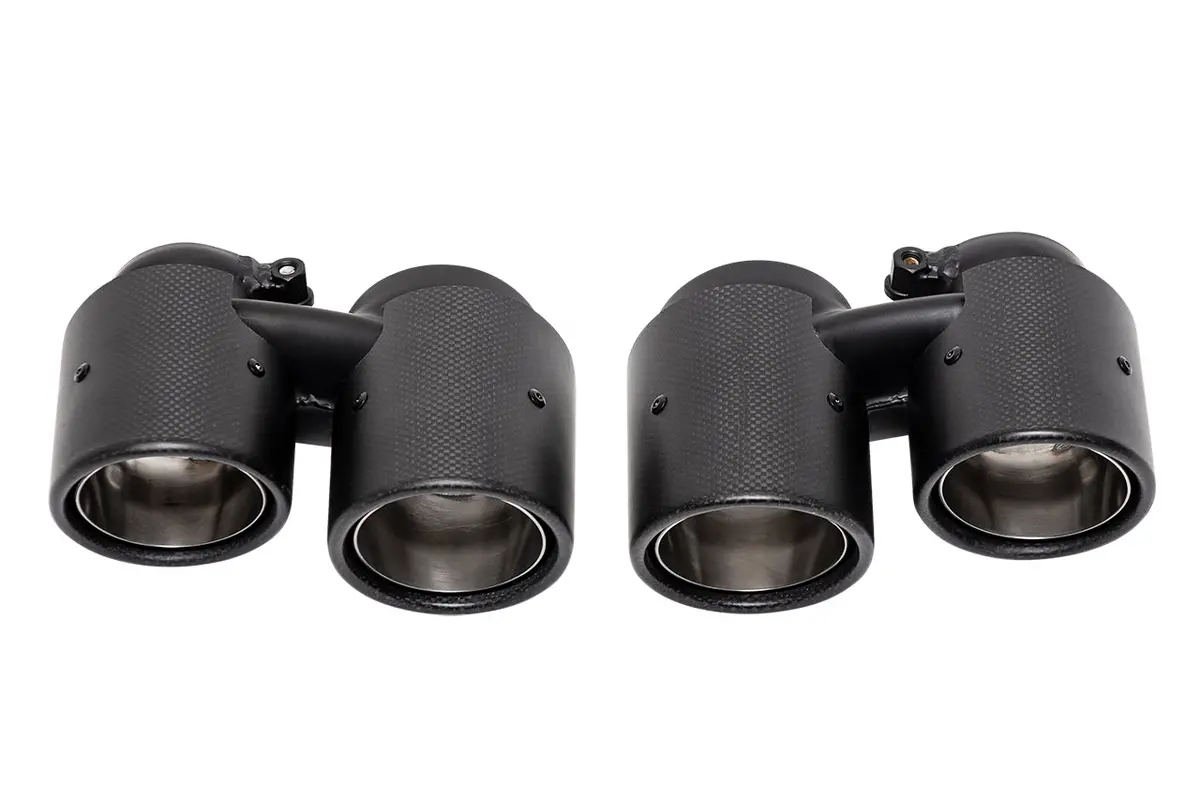 Soul 12-16 Porsche 991.1 Carrera Base / S / Gts (W/ Pse) Bolt On Exhaust Tips - Carbon Fiber 1