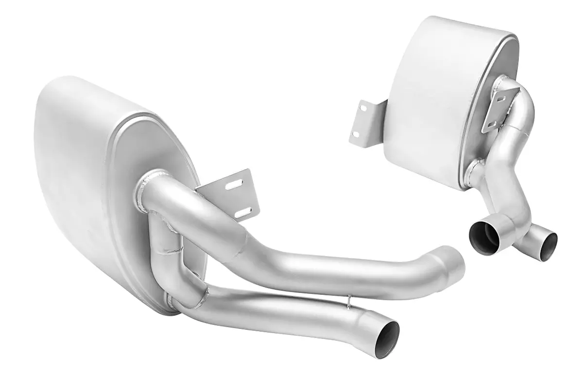 Soul 09-11 Porsche 997.2 Carrera Sport Side Mufflers - Reuse Oem Tips 1