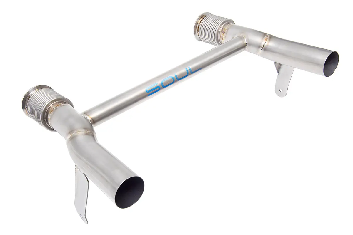 Soul 2019+ Lamborghini Huracan Evo Titanium Race Exhaust (Raw Finish) 1