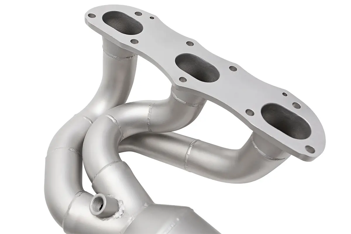 Soul 09-11 Porsche 997.2 Carrera Long Tube Street Headers (W/ Hjs Hd 200 Cell Cats) 1