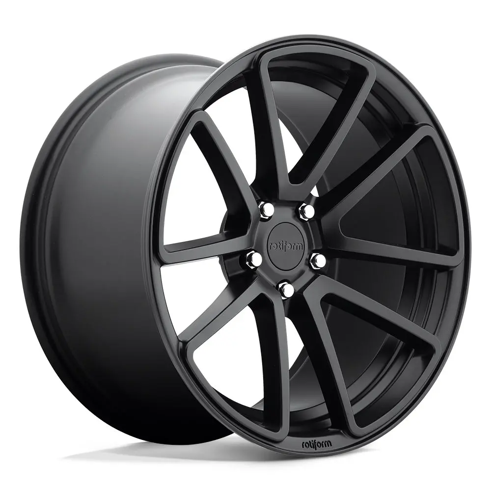 19" Rotiform Spf Matte Black Wheel 1