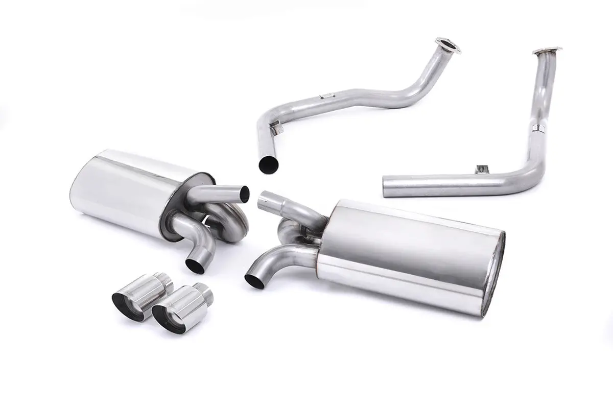 Milltek Cat-Back Exhaust - Non-Resonated (Louder) - Cayman - S 3.4 987 Gen2 - 2009-2013 - Ssxpo118_1 1