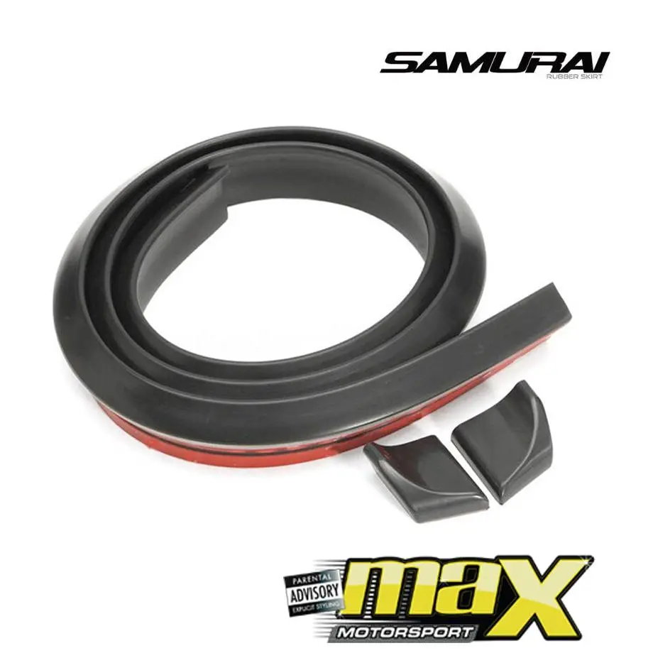 Samurai Universal Rubber Boot Spoiler 1