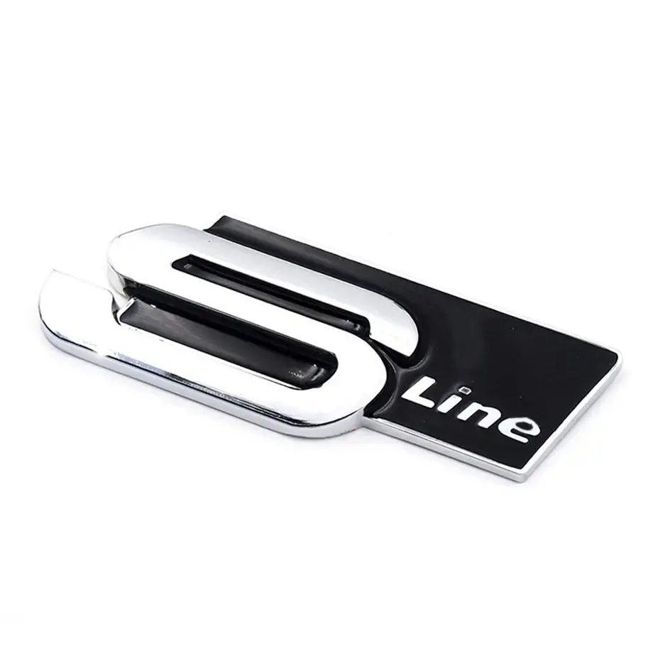 Universal S-Line Audi Fender Badges 1