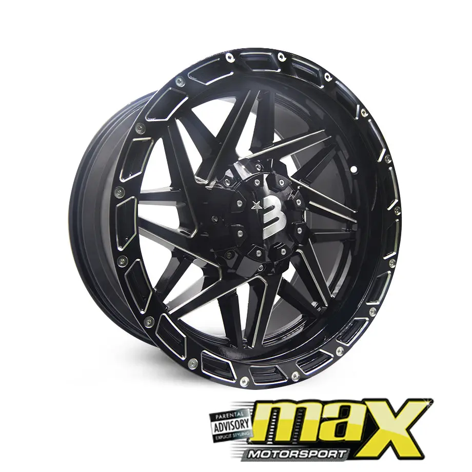 20 Inch Mag Wheel - Mx80e Bakkie Wheels (6X135/139.7 Pcd) 1