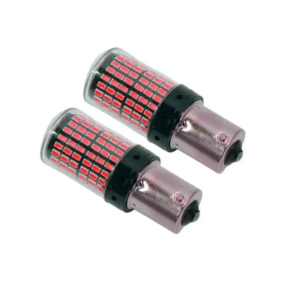 Single Contact 144 Led Bulbs – Red (Pair) 1
